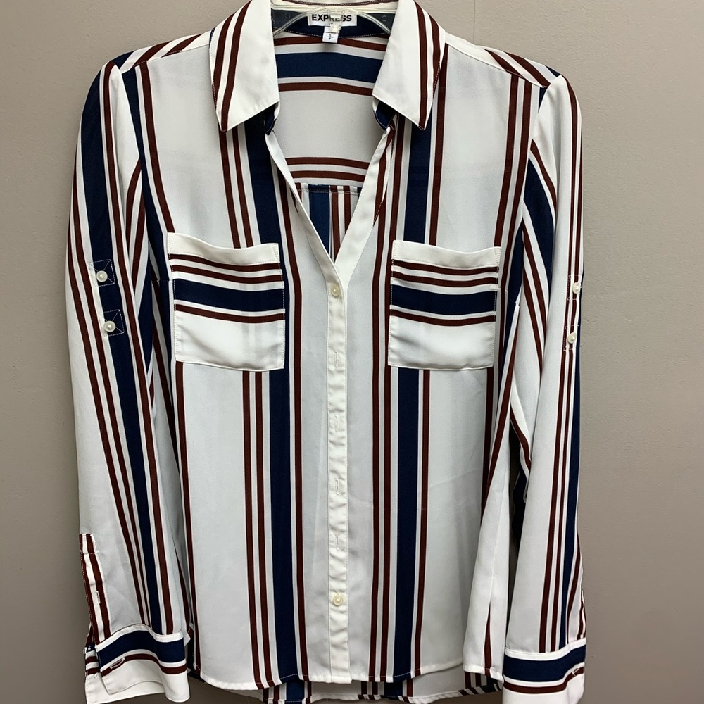 EXPRESS Button Down Blouse